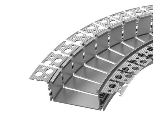 Профиль встраиваемый Arlight Fantom-Bent-W49-Side-2000 Anod 046423, изображение 4