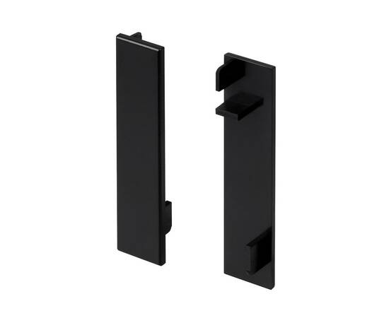 Заглушка Arlight Plintus-H54B Black 046166