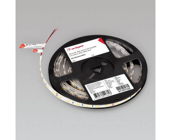 Светодиодная лента Arlight 4W/m 60Led/m 5060SMD дневной белый 5M RT-B60-10mm 24V Day4000 011571(3), изображение 2