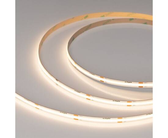 Светодиодная лента Arlight 8W/m 480Led/m CSP теплый белый 5M COB-X480-8mm 24V Warm3500 044575