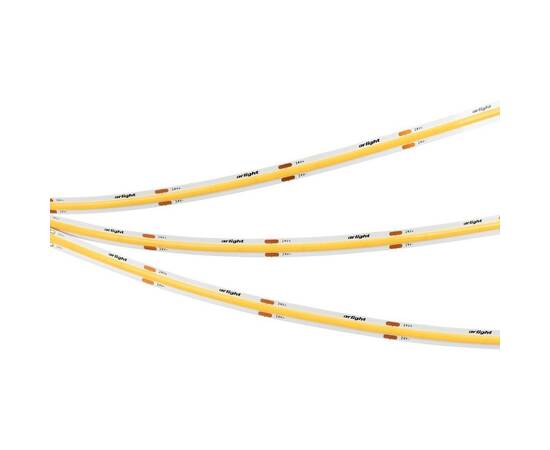 Светодиодная лента Arlight 8W/m 480Led/m CSP теплый белый 5M COB-X480-8mm 24V Warm3500 044575, изображение 3