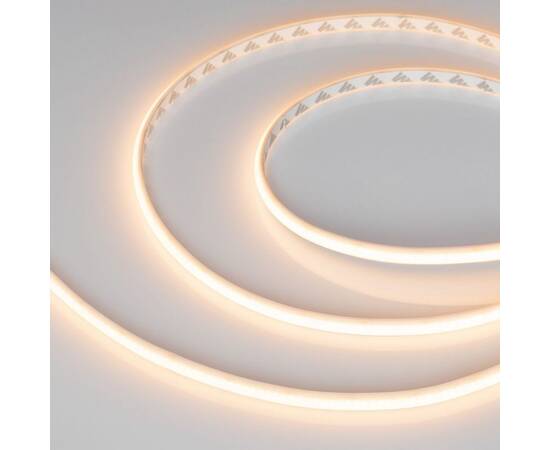 Светодиодная влагозащищенная лента Arlight 12W/m 288Led/m 2216SMD теплый белый 5M герметичная MICROLED-PW-M288-10mm 24V Warm2700 046753