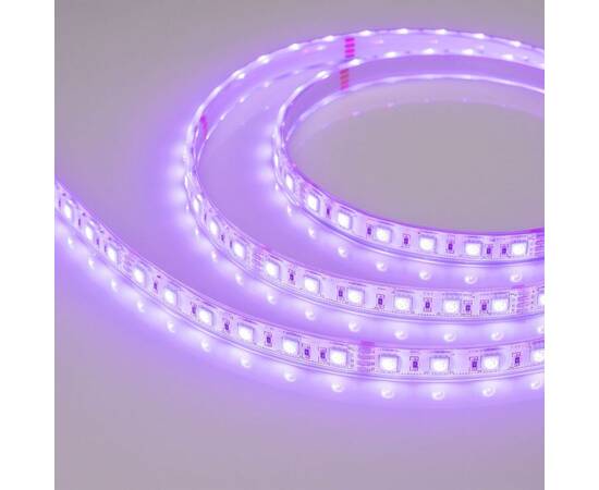 Светодиодная влагозащищенная лента Arlight 4W/m 60Led/m 5060SMD разноцветный 5M RTW-PU-B60-12.5mm 24V RGB 029515(3), изображение 4