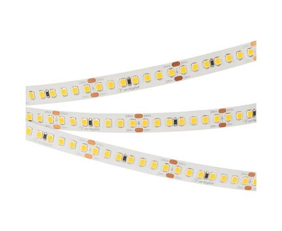 Светодиодная лента Arlight 17W/m 168Led/m 2835SMD теплый белый 5M UL-A168-10mm 24V Warm3500 042325, изображение 2