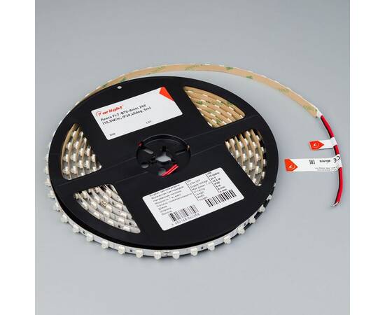 Светодиодная лента Arlight 5W/m 70Led/m 5060SMD теплый белый 5M FLT-B70-8mm 24V Warm2700 043812, изображение 3