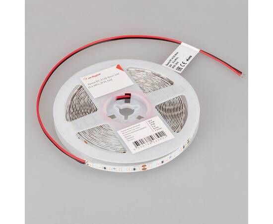 Светодиодная лента Arlight 6W/m 120Led/m 2835SMD персиковый 5M RT-A120-8mm 24V Peach Fuzz 047719, изображение 2
