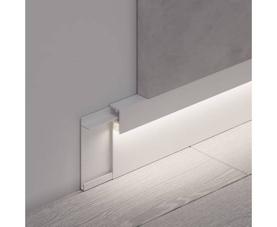 Профиль Arlight Plintus-H54B-2000 White 046141, изображение 2