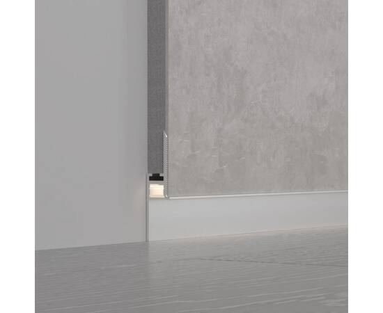 Профиль встраиваемый Arlight Plintus-Fantom-H20-2000 Anod 048685, изображение 3