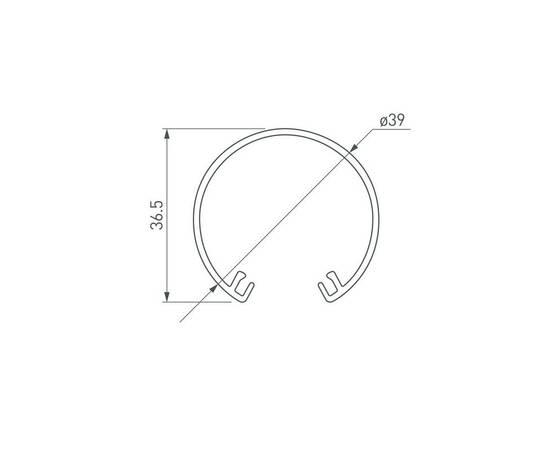Рассеиватель Arlight Round-D40-2000 044519, изображение 2