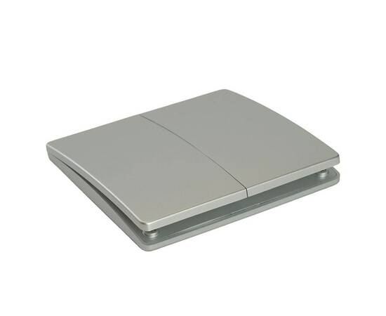Выключатель двухклавишный беспроводной Feron Smart серебро TM92 51030, изображение 7