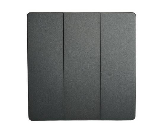 Выключатель трехклавишный беспроводной Feron Smart графит TM93 51025, изображение 8