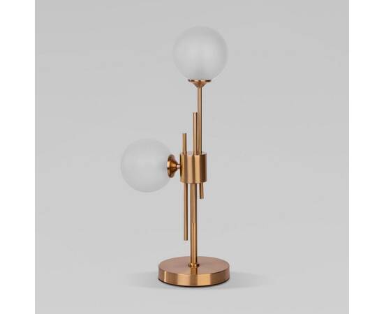 Настольная лампа Eurosvet Volver 01383/2 латунь, изображение 4