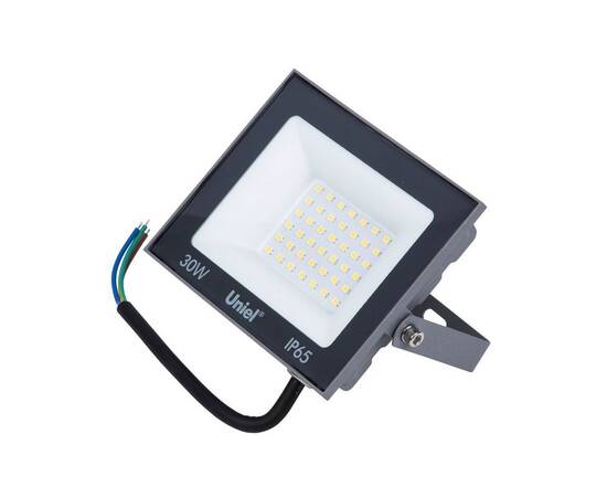 Прожектор светодиодный Uniel ULF-F23-30W/6500K IP65 160-240V Grey UL-00011845