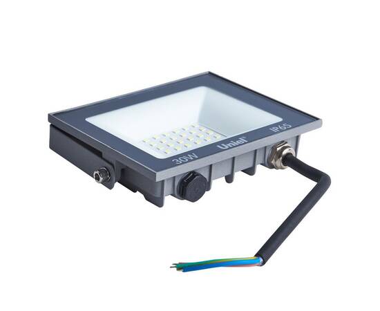 Прожектор светодиодный Uniel ULF-F23-30W/6500K IP65 160-240V Grey UL-00011845, изображение 6