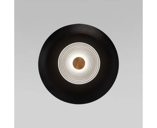 Подвесной светодиодный светильник Eurosvet Kontur 90328/1 черный, изображение 3