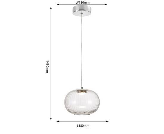 Подвесной светодиодный светильник Favourite Cattivo 4453-1P, изображение 2