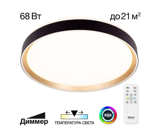 Потолочный светодиодный светильник Citilux Boss CL751451G, изображение 18
