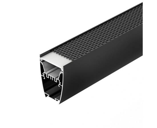 Профиль Arlight Line-5075-U-Honeycomb-2000 Black 044885