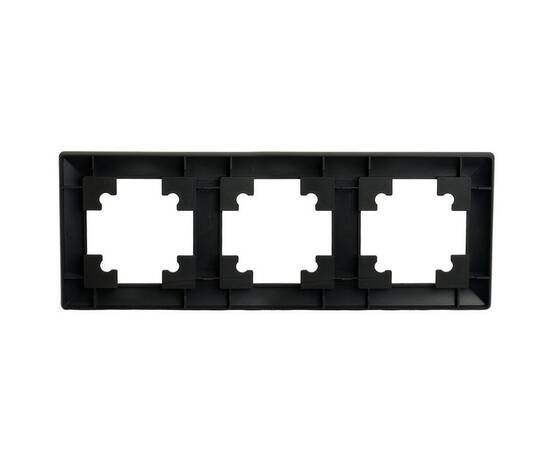 Рамка 3-постовая Stekker Катрин черный PFR00-7003-05 39814, изображение 4
