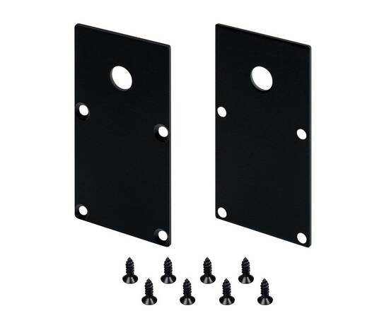 Заглушка Arlight Line-S-3667 Black с отверстием 042915