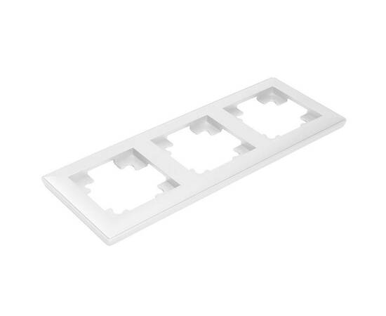 Рамка 3-постовая Stekker Катрин белый PFR00-7003-01 39794, изображение 4
