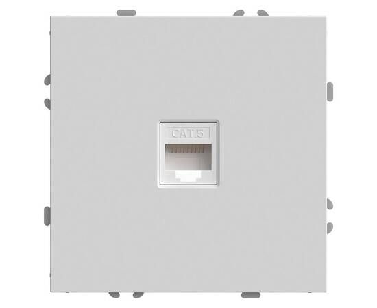 Розетка компьютерная RJ-45 Stekker Эмили белый фарфор RST00-5117-01 49873