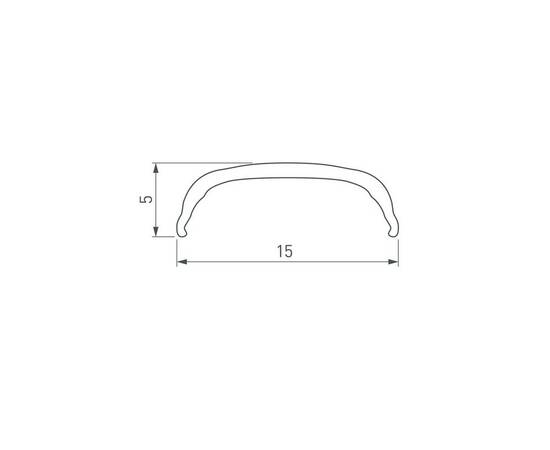Рассеиватель Arlight Arh-Bent-W18-2000 Black 041032, изображение 2