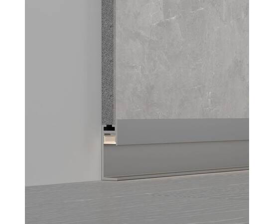 Профиль встраиваемый Arlight Plintus-H35-F-2000 Anod 046858, изображение 3