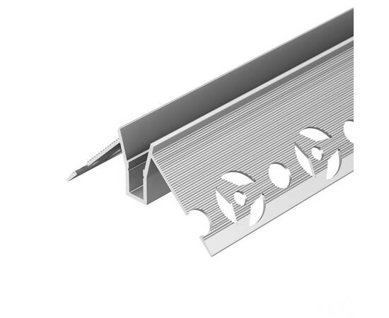 Профиль встраиваемый Arlight Decore-S6-Ext-V-Comfort-2000 Anod внешний 043163, изображение 4