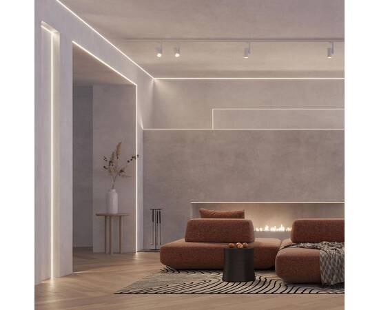 Профиль встраиваемый Arlight Decore-S6-Ext-V-Comfort-2000 Anod внешний 043163, изображение 5