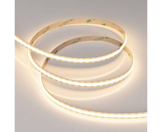 Светодиодная лента Arlight 11W/m 528Led/m CSP теплый белый 5M COB-X528-8mm 12V Warm3000 041794