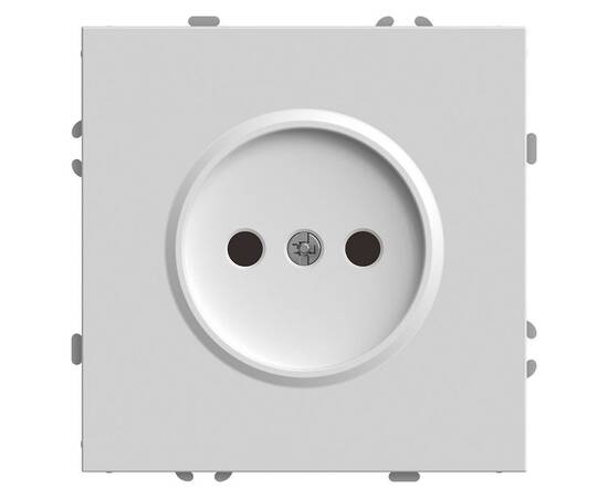 Розетка 2P Stekker Эмили со шторками белый фарфор RST16-5109-01 49876