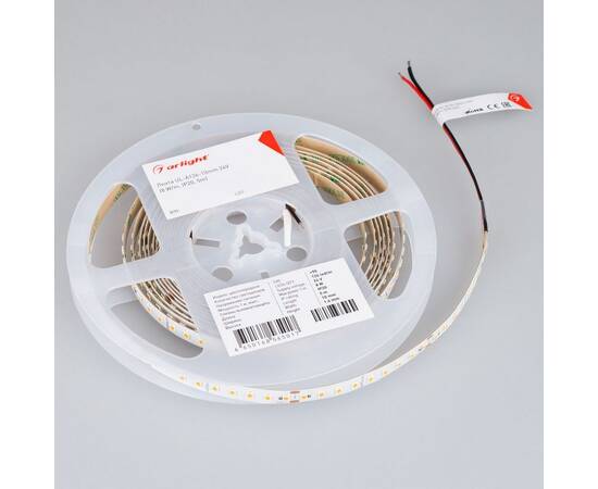 Светодиодная лента Arlight 8W/m 126Led/m 2835SMD холодный белый 5M UL-A126-10mm 24V White6000 044492, изображение 3