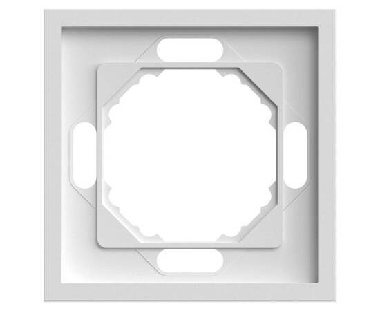 Рамка 1-постовая Stekker Эмили белый фарфор PFR00-5001-01 49884