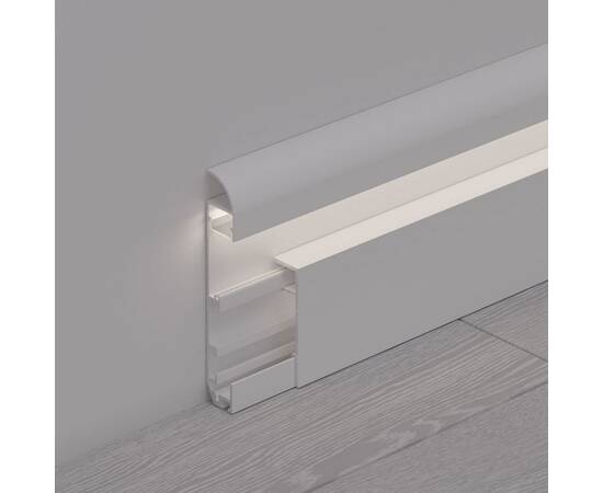 Профиль Arlight Plintus-H80-2000 White 045452, изображение 3