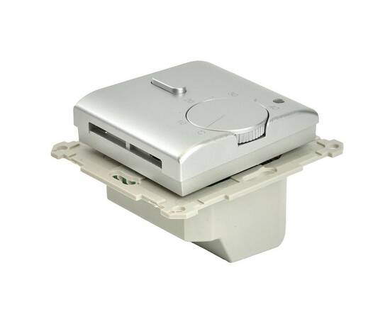 Терморегулятор для теплого пола Stekker Катрин серебро GLS00-7117-03 49742, изображение 6