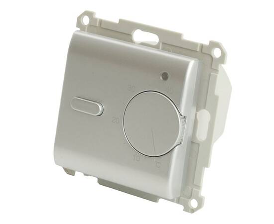 Терморегулятор для теплого пола Stekker Катрин серебро GLS00-7117-03 49742, изображение 10