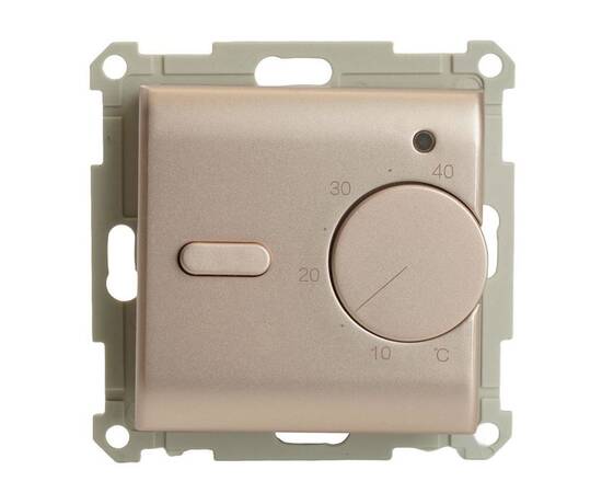 Терморегулятор для теплого пола Stekker Катрин шампань GLS00-7117-02 49743