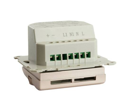 Терморегулятор для теплого пола Stekker Катрин шампань GLS00-7117-02 49743, изображение 7