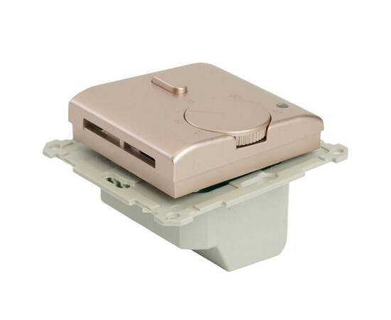 Терморегулятор для теплого пола Stekker Катрин шампань GLS00-7117-02 49743, изображение 9