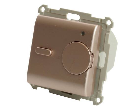 Терморегулятор для теплого пола Stekker Катрин шампань GLS00-7117-02 49743, изображение 11