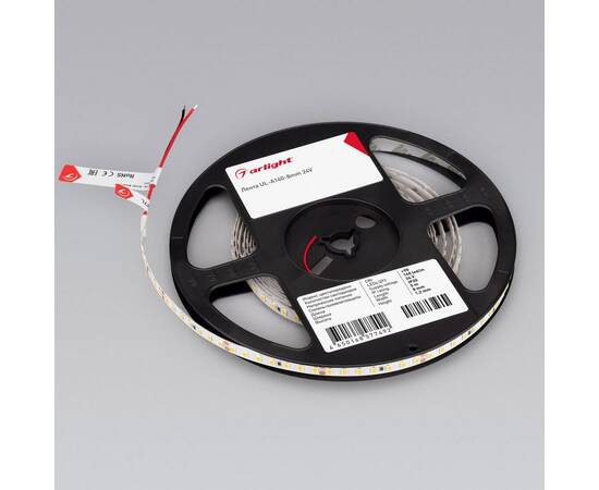 Светодиодная лента Arlight 10W/m 140Led/m 2835SMD дневной белый 5M UL-A140-8mm 24V Day4000 046974, изображение 3