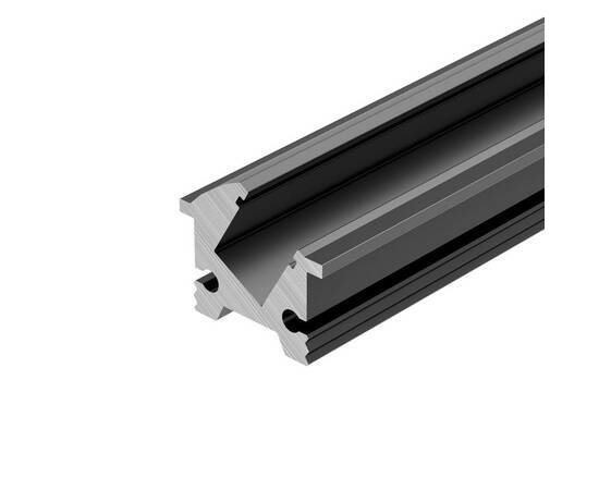 Профиль встраиваемый Arlight SL-Bevel-H12-F13-2000 Anod Black 043749, изображение 4