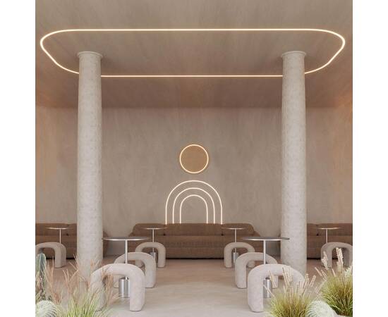 Профиль встраиваемый Arlight Fantom-Bent-W12-Side-2000 Anod 040326(1), изображение 5