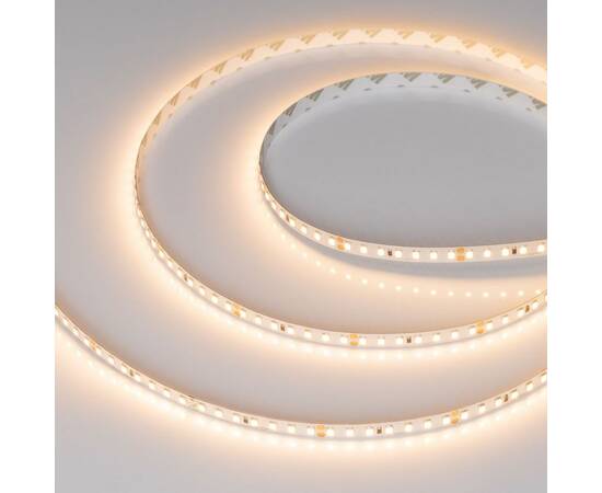 Светодиодная лента Arlight 5W/m 140Led/m 2835SMD теплый белый 5M UL-A140-8mm 24V Warm2700 046982
