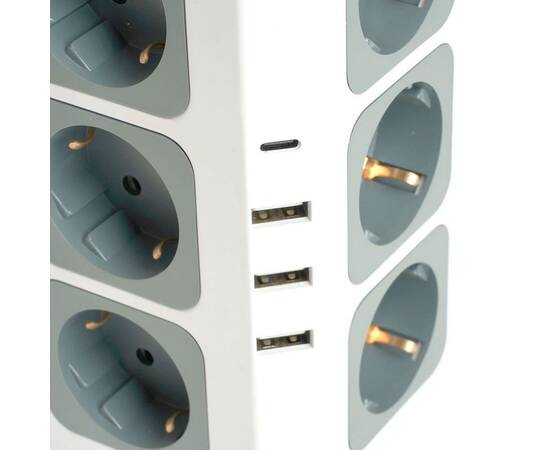 Удлинитель Stekker Comfort 12гн 1,5м с/з HM10-61-01 49991, изображение 6