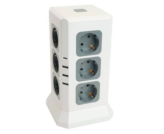 Удлинитель Stekker Comfort 12гн 1,5м с/з HM10-61-01 49991, изображение 9