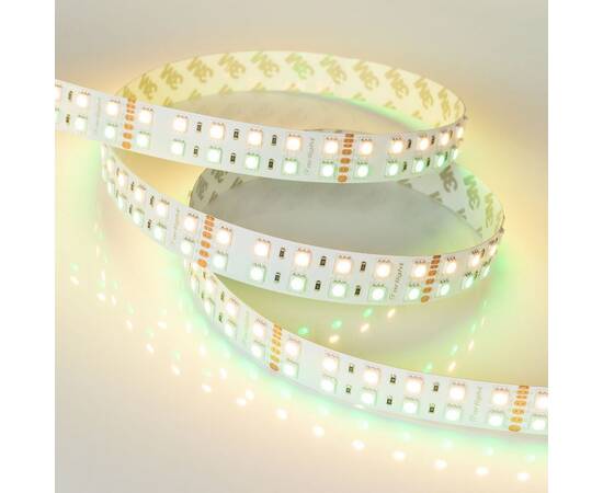 Светодиодная лента Arlight 32W/m 144Led/m 5060SMD разноцветный/теплый белый 5M RT-B144-19mm 24V RGBW-Warm 012327(3), изображение 8