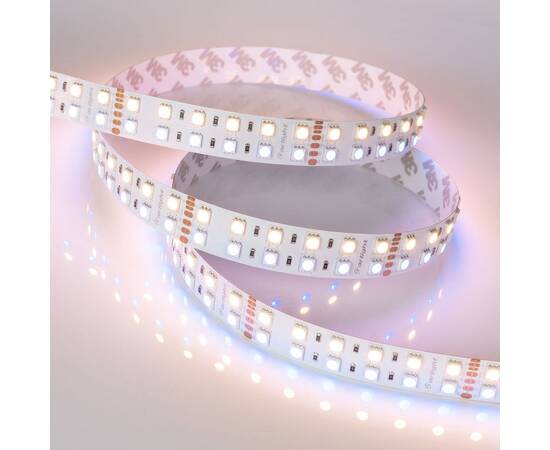 Светодиодная лента Arlight 32W/m 144Led/m 5060SMD разноцветный/теплый белый 5M RT-B144-19mm 24V RGBW-Warm 012327(3), изображение 9