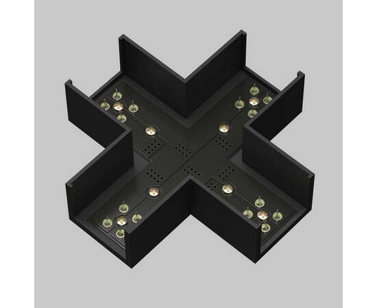 Коннектор питания X-образный Maytoni Technical TRA160CX-11B, изображение 2